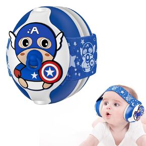 Baby Earmuffs,Baby Noise Cancelling Headphones Infant Ear Protection with Carrying Bag,25dB Noise Reduction Rating Infant Headphones for Babies 0-36 Months,Ideal Gifts for Christmas