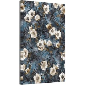 Decorative Light Switch Cover Plate Morris Strawberry Thief Green Leaves Flowers Birds 4 Gang Wall Plate Switch Plate Covers Quad Toggle Jumbo Electrical Faceplate for Bedroom Home Decor