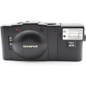 Olympus XA2 35MM Rangefinder film camera with Flash attachment. For Color & B&W film (Renewed)