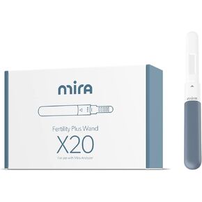 Mira Fertility MAX Wands, Ovulation Test Strips for Women, Predict & Confirm Ovulation at Home, Track PdG, LH and E3G, Use with The Digital Mira Fertility Monitor Kit + App, 20 Tests