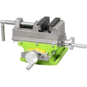 3" Cross Slide Drill Press Vise 2 Way X-Y Compound Vise Mill Drill Press