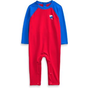 THE NORTH FACE Infant Sun Full Length One-Piece, TNF Red, 24M
