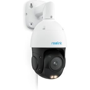 REOLINK 4K UHD PoE PTZ Camera for Outdoor Security, 360° Pan & 90° Tilt for Auto Tracking, 5X Optical Zoom and 3D Zoom, AI Detection, Color Night Vision, 24/7 Recording, 2 Way Talk, RLC-823S1