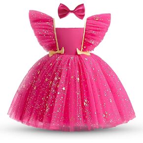 HNXDYY Baby Girl Party Tutu Dress Toddler Girl Sequins Wedding Pageant Ball Gown