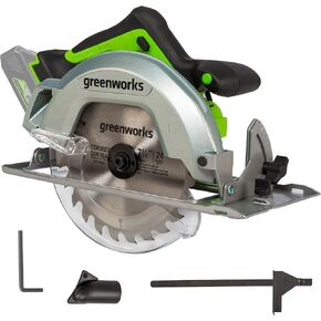 Greenworks 24V Brushless 7-1/4-inch Circular Saw, Battery and Charger Sold Separately