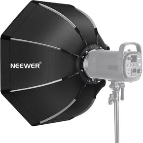 NEEWER 35.4''/90cm Octagonal Softbox Quick Release, with Bowens Mount, Carrying Bag Compatible with Neewer CB60 CB100 CB150 Vision 4 S101-300W/400W and Other Bowens Mount Light -SF-RPBO36