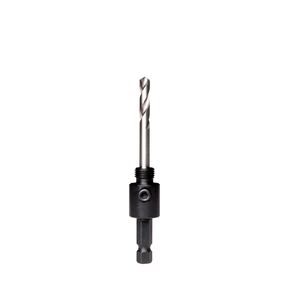 Starrett Arbor with Pilot Drill fits Hole Saw Diameter 9/16-inch - 1-3/16-inch, 11/32-inch Hex Shank