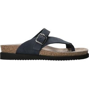 Mephisto Women's Helen Flat Sandal, Deep Blue, 10