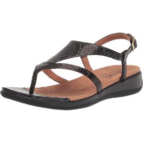 SoftWalk Temara Black/Grey Snake 8 W (D)