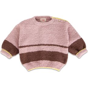 7AM Enfant Unisex Baby Sweater - Long Sleeve Toddler Striped Sweater, Soft Sweatshirt for Baby Boy & Girl | Machine Washable