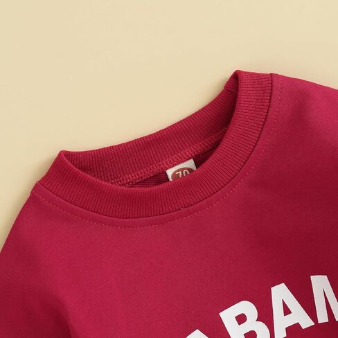 Karuedoo Baby Boy Girl Football Sweatshirt Bubble Romper Oversized Sweater Romper Long Sleeve Bodysuit Outfit Fall Clothes in Saudi Arabia