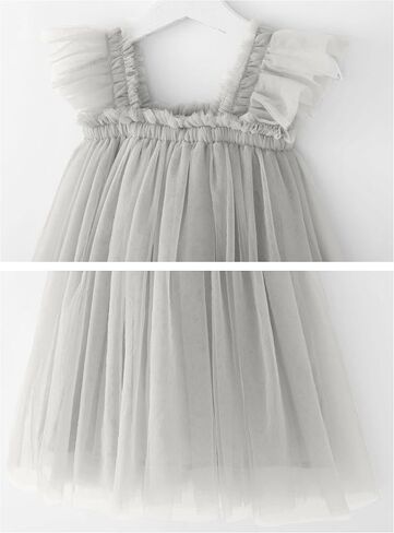 Baby Girl First Birthday Outfit Cake Smash 1st Birthday Dress with Flower Headband in Kuwait