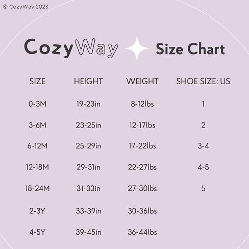 CozyWay Girls Tights Cotton Cable Knit Footed Pantyhose Baby Toddler Leggings - Pack of 4 in Saudi Arabia