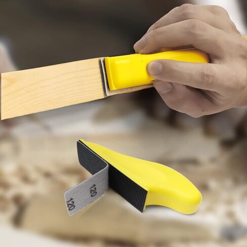 طقم صنفرة يدوية بتفاصيل 140 قطعة، ورق صنفرة صغير بإصبع صغير مقاس 3.5 بوصة × 1 بوصة، أداة سنفرة من ورق الصنفرة من كربيد السيليكون الرطب الجاف من 80 إلى 600 للمشروعات الصغيرة والمساحات الضيقة والخشب والحرف المعدنية in Kuwait