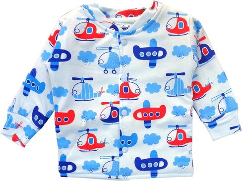 Simply Toddler Pajamas for Boys & Girls - 100% Organic Cotton Unisex child Outfits, 2 Piece Baby Long Sleeve clothes for kids in Saudi Arabia