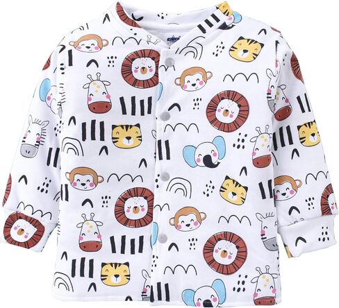 Simply Toddler Pajamas for Boys & Girls - 100% Organic Cotton Unisex child Outfits, 2 Piece Baby Long Sleeve clothes for kids in Saudi Arabia