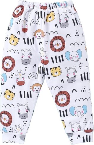 Simply Toddler Pajamas for Boys & Girls - 100% Organic Cotton Unisex child Outfits, 2 Piece Baby Long Sleeve clothes for kids in Saudi Arabia