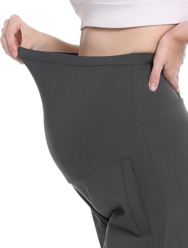 V VOCNI Maternity Joggers Pants Sweatpants Yoga Lounge Workout Activewear Pregnancy Pants with Pockets in Kuwait