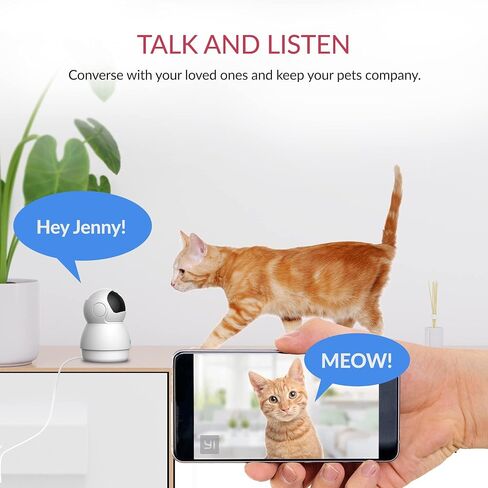 YI 2K Outdoor Security Camera, Color Night Vision,Human Detection, Siren in Kuwait
