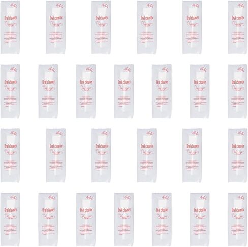 Baby Tongue Cleaning, 26-Pack Infant Baby Tougue Cleaner, Disposable Baby Gum Brush Newborn Mouth Cleaner Dental Care for 0-36 Month Baby in Saudi Arabia