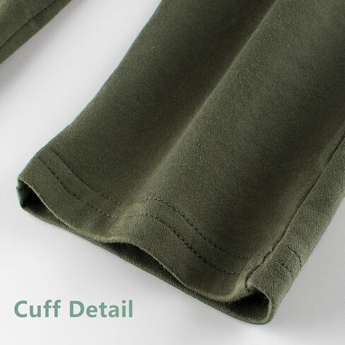 BeiVSlley Baby Boys 2/3 حزمة من السراويل القطنية النشطة للركض للأطفال الصغار، سراويل رياضية مطرزة لطيفة in Kuwait