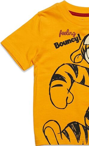 Disney Winnie The Pooh Tigger Eeyore 3 Pack Graphic T-Shirts in Saudi Arabia