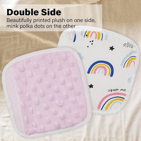 2Pcs Baby Car Seat Neck Cover for Kids, Children Seat Belt Cushion Cute Cartoon Pattern, Comfortable Soft Car Seat Belt Pads Cover Neck Support Travelling (Pink Flower) in Kuwait