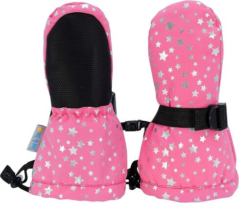 JAN & JUL Mittens for Baby Toddler Kids, Waterproof Insulated Winter Gloves for Girls in Kuwait