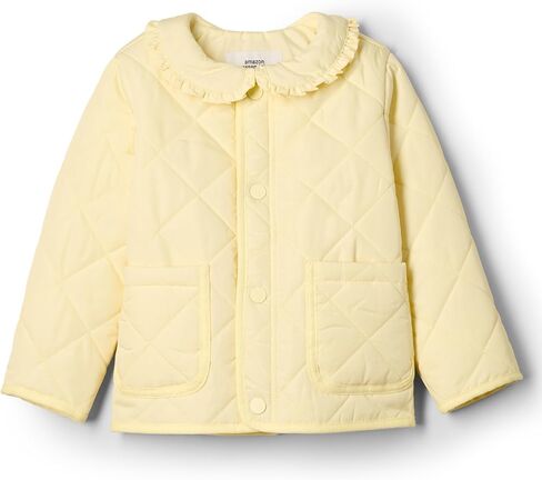 Amazon Essentials x Sofia Grainge Toddlers and Baby Girls' Midweight Field Jacket with Ruffle in Saudi Arabia