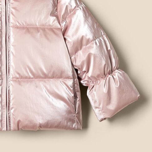 Amazon Essentials x Sofia Grainge Toddler and Baby Girls' Taffeta Puffer Jacket in Saudi Arabia