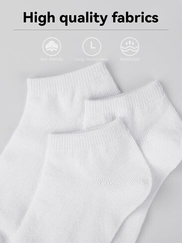 Glooarm 25 Pairs Toddler Socks, Boys Socks Kids Ankle Socks Low Cut Half Cushion Socks for Boys Girls in Saudi Arabia