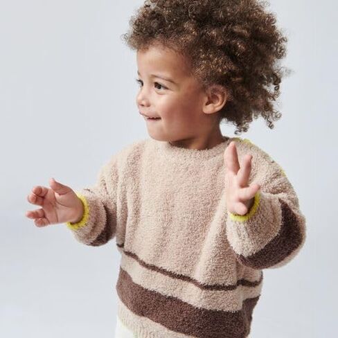 7AM Enfant Unisex Baby Sweater - Long Sleeve Toddler Striped Sweater, Soft Sweatshirt for Baby Boy & Girl | Machine Washable in Saudi Arabia