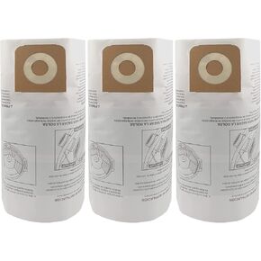 16 and 20 Gallon Wet/Dry Vacuum Collection Bags replace for Craftsman、shop vec and riged CMXZVBE38749, Universal Vacuum Filter Bags, 6 packs