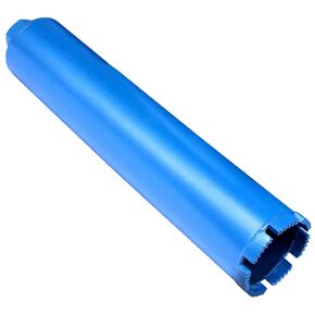 5" Wet Core Drill Bits with 1-1/4"-7 Thread Featuring 15.74" Drilling Depth 10mm Diamond Segment Specifically Designed for Heavy-Duty Applications in Reinforced Concrete Brick and Masonry
