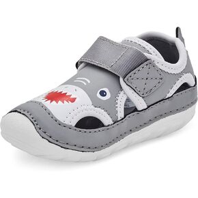 Stride Rite Baby SM Splash Water Shoe, Grey, 3 US Unisex Infant