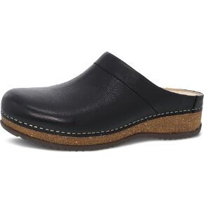 Dansko Mariella Slip-on Mule Clog - Dual-Density Cork/EVA Midsole and Lightweight Rubber Outsole Provide Durable and Comfortable Ride on Patented Stapled Construction