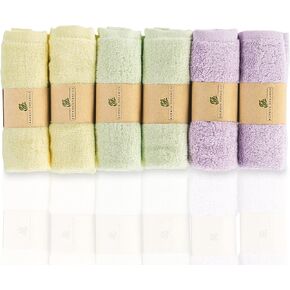 100% Rayon from Bamboo Baby Washcloths Soft Baby Wipes