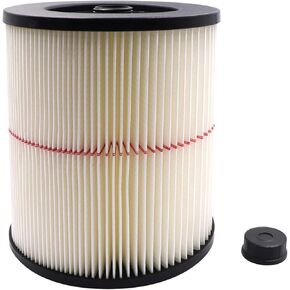 17816 filter for craftsman shop vac 17816 9-17816, 17816 vacuum filter fit 5 Gallon and Larger Vacuum Cleaner, 2pack