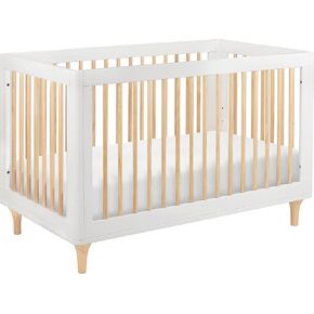 سرير بيبيليتو لولي القابل للتحويل 3 في 1 مع طقم تحويل سرير الأطفال الصغار باللون الطبيعي المغسول، ومعتمد من Greenguard Gold in Kuwait