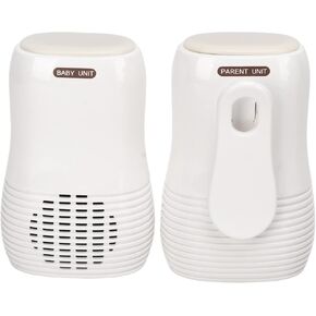 Audio Baby Monitor, 2.4G Audio Baby Monitor, Two Way Intercom Baby Care Monitor with Night Light Digital , Crystal Clear Sound, Plug & Play Sound Indicator &