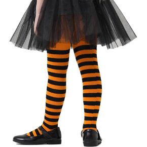 Century Star Halloween Stripped Tights for Girls Leggings Cable Knit Tights Kids Cotton Warm