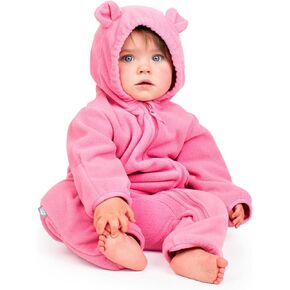 JAN & JUL Full Zip Up Fleece Onesie for Babies and Toddlers