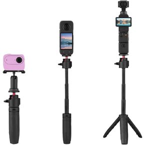 Bullet Time Handle Tripod Tabletop Mini Tripod for Insta360 X4, X3, GO 3S, ONE X2, ONE X, ONE, GO 2, ONE R, ONE RS, for GoPro Hero 11 10 9 5 4 3 Action Camera Accessories in Kuwait