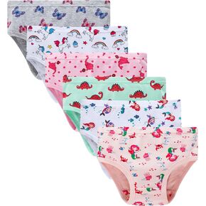 Winging Day Girls' Pure Cotton Panties Soft Underwear