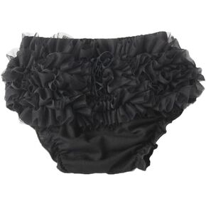 Baby Tulle Ruffle Bloomer for Newbornr Infant Girls Cotton Frilly Diaper Covers Cute Briefs Panties Shorts