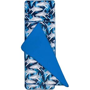 Wildkin Kids Plush Nap Mat for Toddler Boys and Girls, Best Plush Nap Mat for Kids, Perfect for Daycare & Preschool Nap Mats, Features an Attached Blanket, Soft and Cozy Material