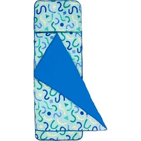 Wildkin Kids Plush Nap Mat for Toddler Boys and Girls, Best Plush Nap Mat for Kids, Perfect for Daycare & Preschool Nap Mats, Features an Attached Blanket, Soft and Cozy Material in Kuwait