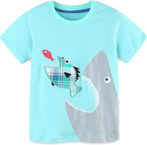 Bumeex Toddler Boy's Short Sleeve T-Shirt and Short Outfit Set 2-7T in Saudi Arabia