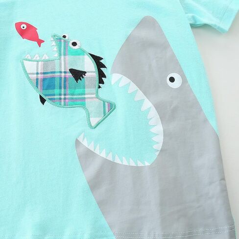 Bumeex Toddler Boy's Short Sleeve T-Shirt and Short Outfit Set 2-7T in Saudi Arabia