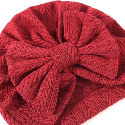 DRESHOW BQUBO Newborn Receiving Blanket Toddler Warm for Girls with Bow Hat and Bow Headband Shower Gift in Kuwait